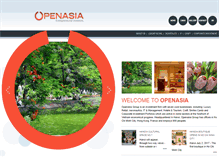 Tablet Screenshot of openasiagroup.com